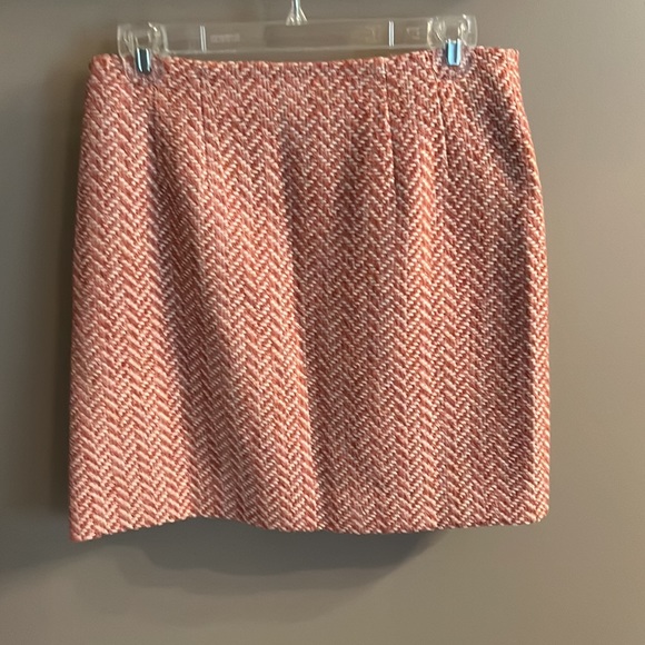 Loft Pink Chevron Skirt-NWT - Picture 3 of 3